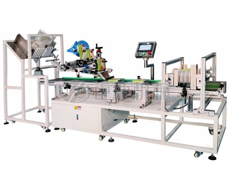 吸塑盒平面贴标机